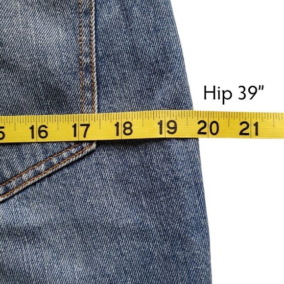 Pistola Distressed Button Fly Blue Jeans High Rise Slim Size 28 - Picture 14 of 16